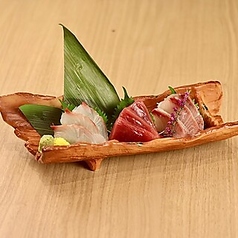 刺身盛合わせ3種