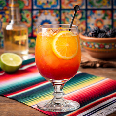 テキーラサンライズ(+オレンジジュース＆グレナデンシロップ)