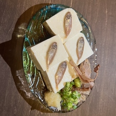 スクガラス豆腐