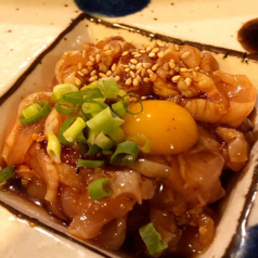 鶏ユッケ