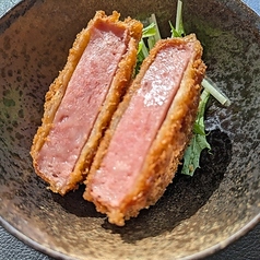 厚切りハムカツ