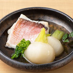 甘鯛と小蕪 旨出汁煮