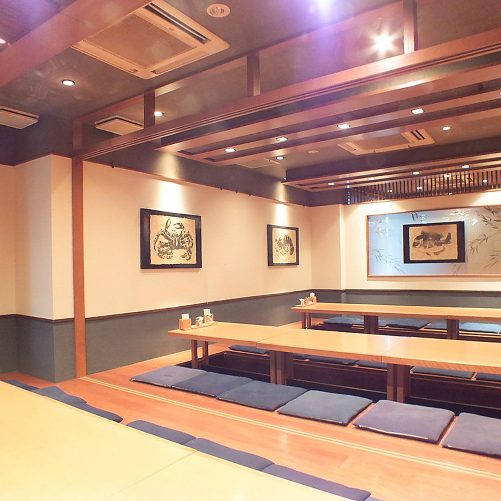 ご宴会◎【堀こたつ座敷】最大50名様ＯＫ♪襖を入れると15～45名様とシーンに合わせてご利用下さい