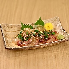 胡麻カンパチ ピーナッツペースト