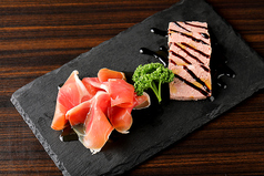 生ハムとパテの盛り合わせ