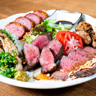 『肉盛り』肉にも魚にもこだわるお店！