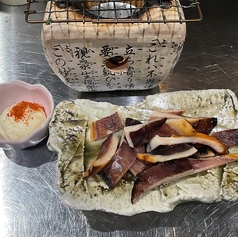 イカ一夜干しの炙り