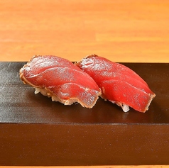 本まぐろ（二貫）/漬けまぐろ（二貫） 各