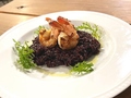 料理メニュー写真 海老の黒米リゾット