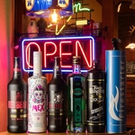 珍しいお酒など、豊富なドリンクメニューを取り揃えています。ぜひお気に入りを探してみてください。