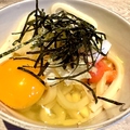 料理メニュー写真&nbsp;釜玉めんたいうどん