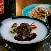 厳選した食材で作る本格イタリアン。