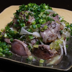 砂肝ネギまみれ