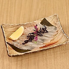 鯛の昆布〆 塩昆布レモン