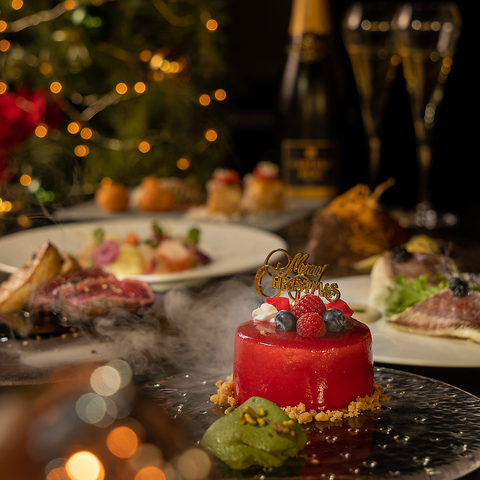 【Xmasディナー】 12/24日、25日限定 煌めく夜景と贅沢フルコース クリスマスディナープラン