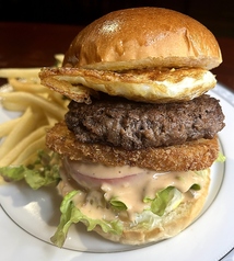 ハッシュドポテトエッグバーガー