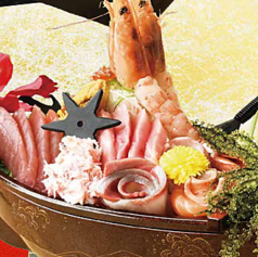 海鮮忍者舟盛り