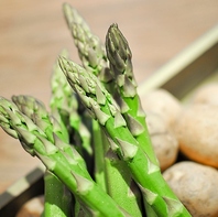 北海道でとれた、新鮮食材をふんだんに使用◎