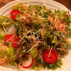 鰹節グリーンサラダ