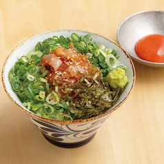 冠地どりのりゅうきゅう丼～蘭王添え～