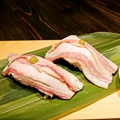 料理メニュー写真 イベリコ豚ベーコン寿司