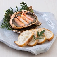 北海産食材使用の創作料理