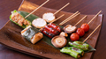 料理メニュー写真 串焼きおまかせ10本セット（5種より）
