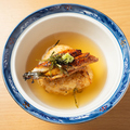 料理メニュー写真&nbsp;うなぎ乗せ　焼きおにぎり茶漬け