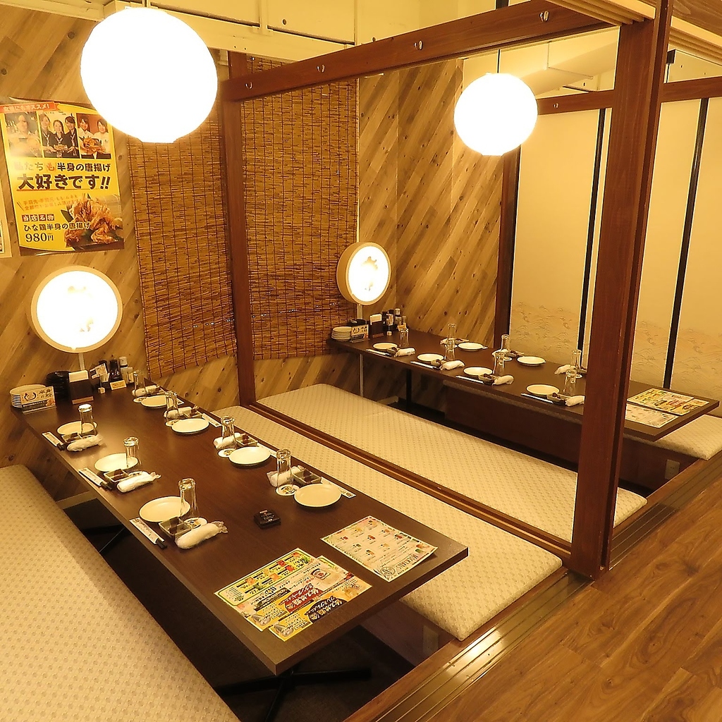 【宴会】様々な宴会シーンにも対応できます。2名様～100名様まで個室対応可能　♪