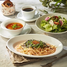 梅田直結♪自分へのご褒美に楽しむ贅沢パスタランチ