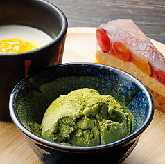 お食事の最後を彩る、選べる「夜甘セット」が大人気！