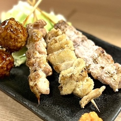 串焼き盛り合わせ4本