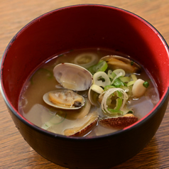 アサリ味噌汁