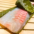 料理メニュー写真&nbsp;鯛昆布締め造り