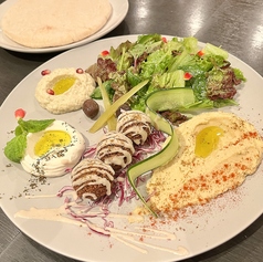 体にやさしく栄養豊富な中東料理をお楽しみください。