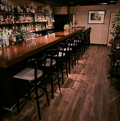 カウンター席ございます。