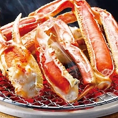 【名物炭焼】本ずわいがに炭焼