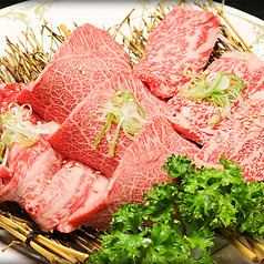 カルビ3点盛り合わせ！