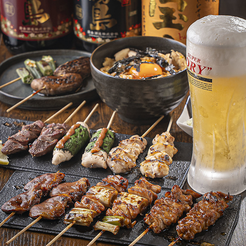 平日限定ハイボール割引も嬉しい！炭火串と旬の味覚を堪能できる宇治の焼き鳥居酒屋