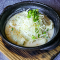 料理メニュー写真 白湯スープの熱々炊き餃子(5個)