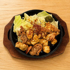 地鶏の柚子胡椒焼き