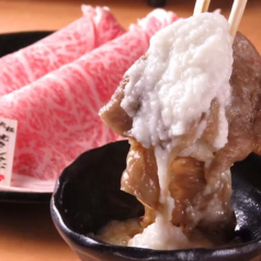 きた松の焼きしゃぶ とろろ