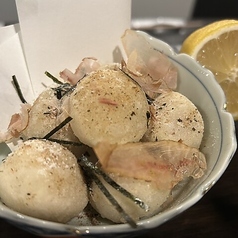 出汁里芋のフライ~自家製柚子塩うまみパウダー~