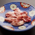 料理メニュー写真 神戸肉　和牛テール焼き/国産鶏のからあげ
