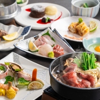 各種会席コースあり