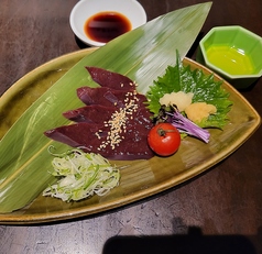 馬ハツ(心臓)刺身