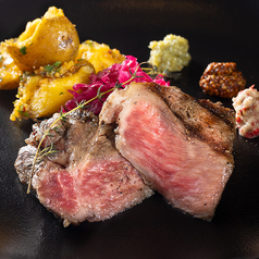 黒毛和牛リブロースステーキ (150g)　３種のスパイス