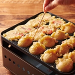 大人気の自分で作れる『手作りたこ焼き』みんなでワイワイ楽しく作れば、盛り上がります♪