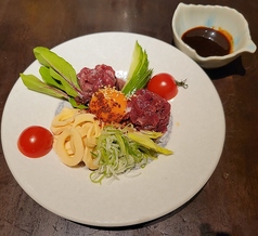 馬肉のユッケ