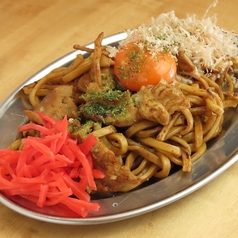ホルモン焼きそば